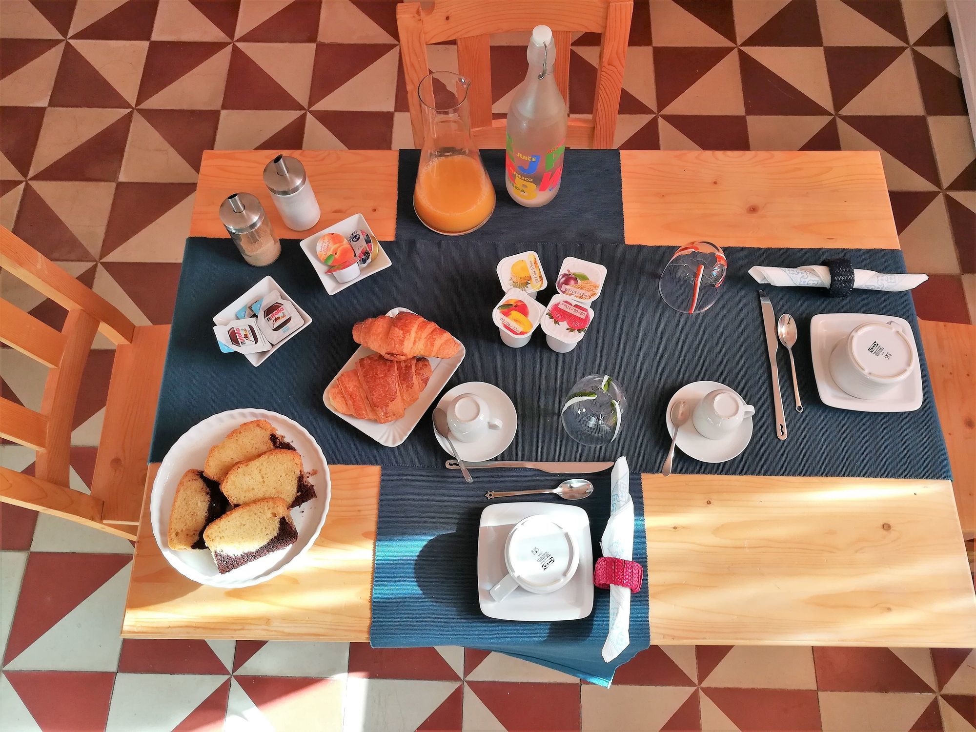 Bed and Breakfast Terra Del Sole Трані Ресторан фото